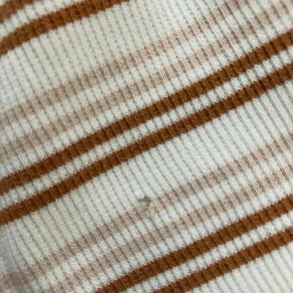 Rylee & Cru Oat & Cinnamon Striped Pajama Set - Picture 3 of 6